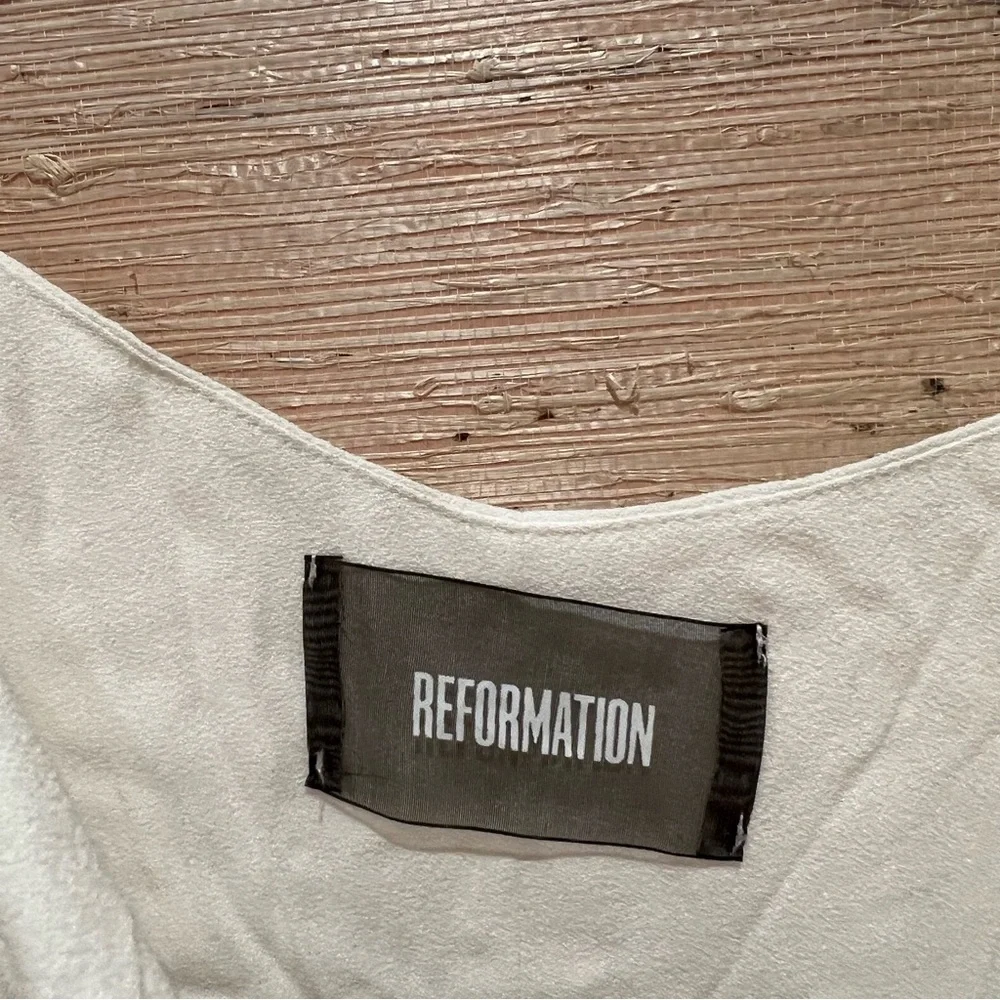 Reformation Linen Jumpsuit 0